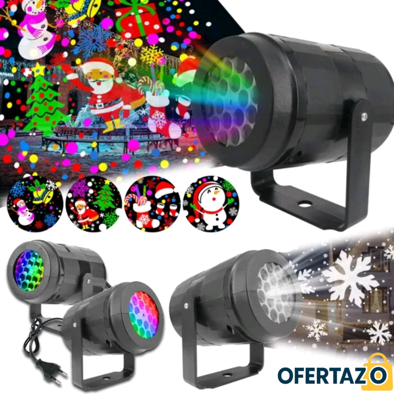 TRÍO MÁGICO DE NAVIDAD – PACK DE 3 PROYECTORES