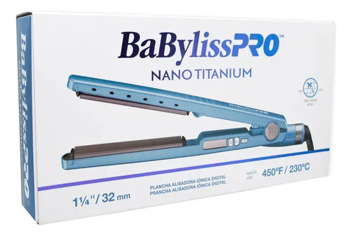 Babyliss Pro Planchita Plancha Digital 4091 Pelo Alisado 3c Color Azul