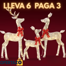 Decoración Navideña 3D LED para Exterior e Interior | Lleva 6 Paga 3