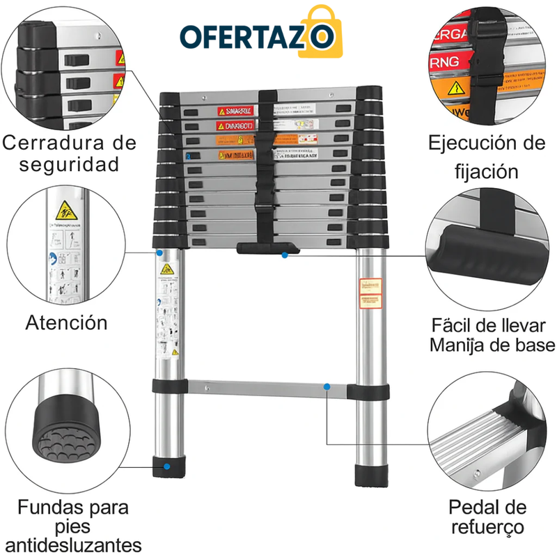 Escalera Telescópica - Ofertazo