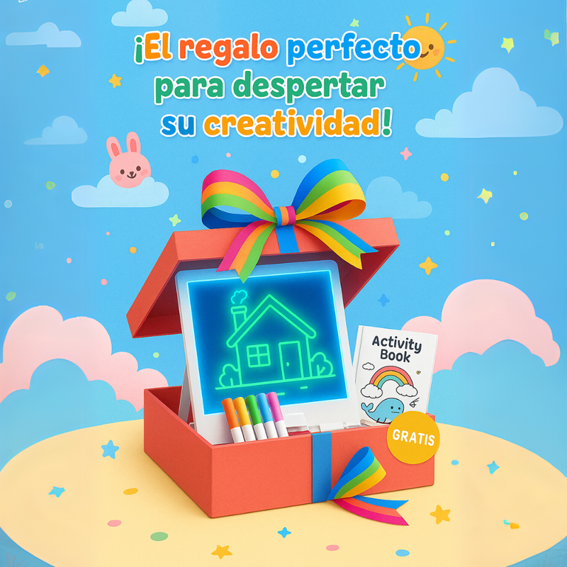 MAGIC SKETCH: Pizarra Led PRO + REGALOS